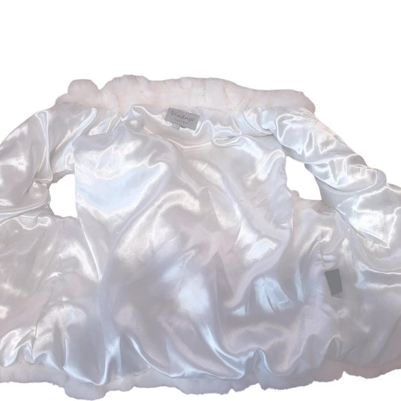 Vintage Leather Rabbit Fur Vest - Picture 2 of 4